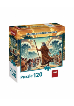 Puzzle 120 Mojżesz rozdziela morze