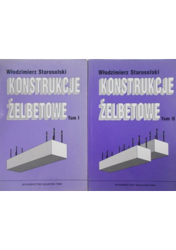 Konstrukcje żelbetowe Tom 1 i 2