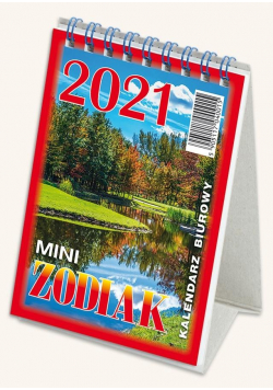 Kalendarz 2021 Biurowy Mini Zodiak TELEGRAPH