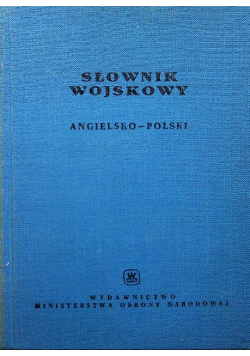 Słownik Wojskowy Angielsko Polski