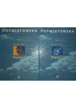 Poświatowska Poezja 2 tomy