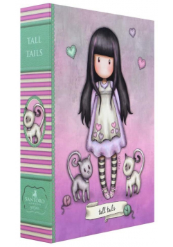 Zestaw: notes, długopis, naklejki -Tall Tails