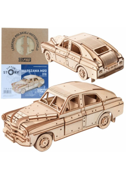 Drewniane Puzzle Model 3D FSO Warszawa