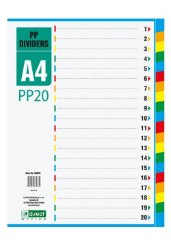 Przekładki PP 1-20 PP20 D.RECT