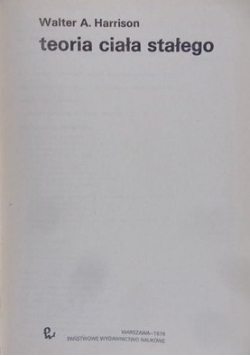 Teoria ciała stałego