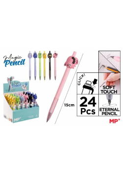 Ołówek wieczny Magic Pencil - kotki (24szt)