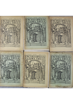 Encyklopedja Ultima Thule Tom X 6 zeszytów 1938 r.
