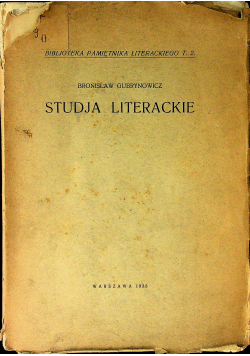 Studja literackie 1935