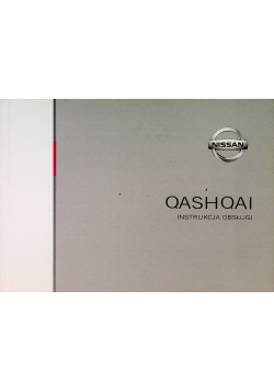 Nissan Qashqai Instrukcja obsługi