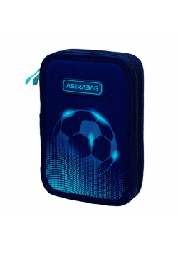 Piórnik podwójny bez wyp Astrabag Football Light