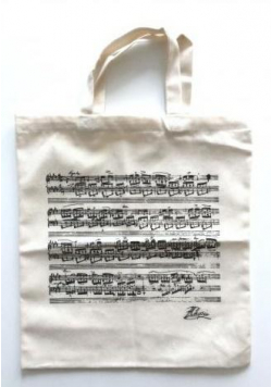 Torba naturalna - nuty Chopina