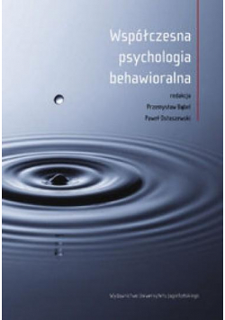 Współczesna psychologia behawioralna