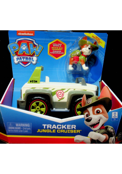 Psi patrol pojazd z figurką Tracker Jungle Cruiser Nowa