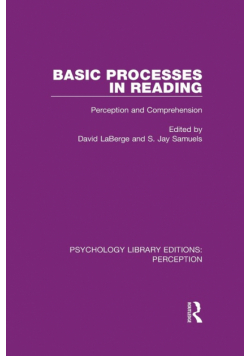 Basic Processes in Reading