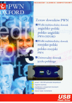 PenDrive Wielki multimedialny słownik angielsko-polski polsko-angielski rosyjsko-polski polsko-rosyjski