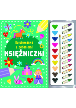 Kolorowanka z zadaniami Księżniczki