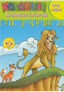 Koloruję Królestwo Zwierząt Lew