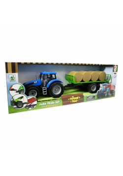 Traktor z przyczepą 43cm