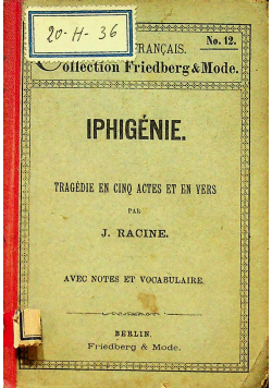 Iphigenie 1889 r.