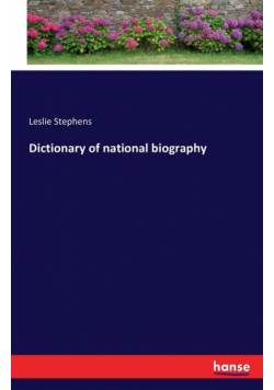 Dictionary of national biography