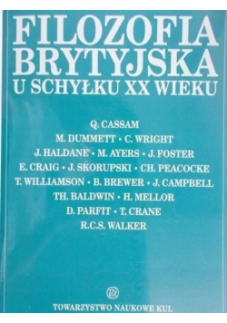 Filozofia brytyjska u schyłku XX wieku