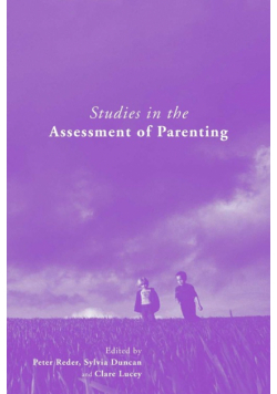 Studies in the Assessment of Parenting