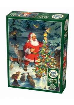 Puzzle 1000 Choinka Świętego Mikołaja G3