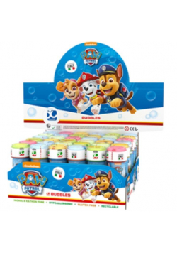 Bańki mydlane 60ml Psi Patrol (36szt)