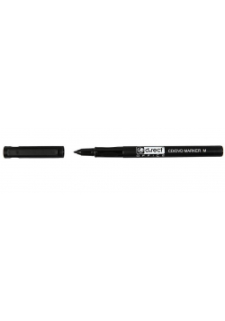 Marker CD 1,0 M czarny (12szt) D.RECT
