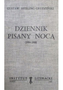 Dziennik pisany nocą