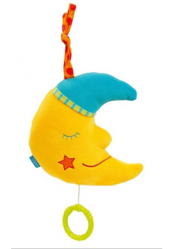 Maskotka z pozytywką Księżyc 17 cm