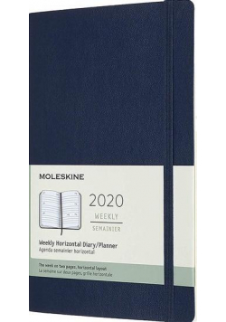 Kalendarz 2020 tygodniowy 12ML mo. Sapphire blue
