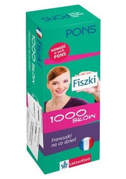 Fiszki 1000 słów Francuski na co dzień