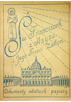 Św Franciszek z Asyżu i jego trzeci zakon 1948 r