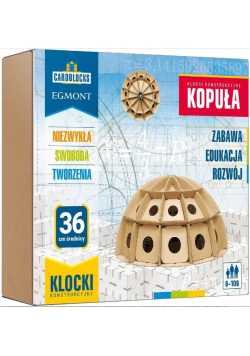 Cardblocks Kartonowe klocki konstrukcyjne Kopuła