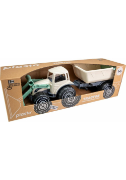 Traktor z ładowaczem i przyczepką 57cm