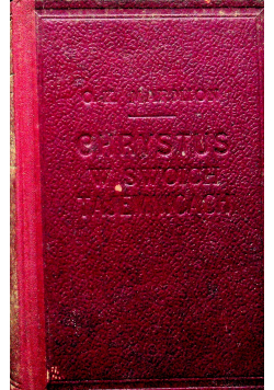 Chrystus w swoich tajemnicach 1923r.