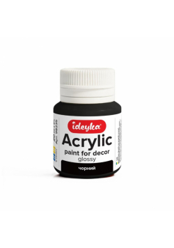 Farba akrylowa czarna 20ml