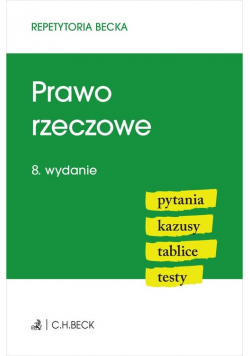 Prawo rzeczowe Pytania Kazusy Tablice Testy