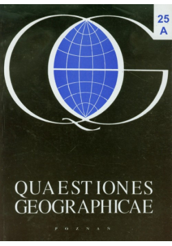 Quaestiones geographicae 25A