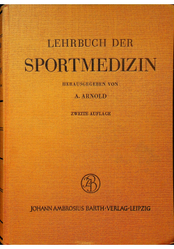 Lehrbuch der Sportmedizin