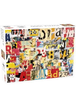 Puzzle 1000 Poster Collage Pattern