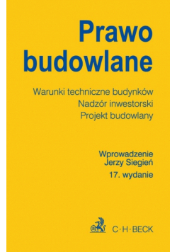 Prawo budowlane C.H. BECK