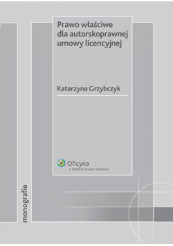 Prawo właściwe dla autorskoprawnej umowy licencyjnej