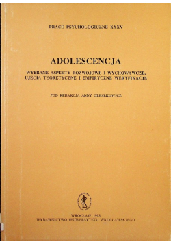 Adolescencja