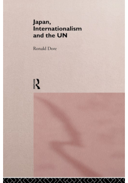 Japan, Internationalism and the UN