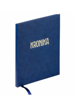 Kronika A4 120 kartek granatowa GRAND