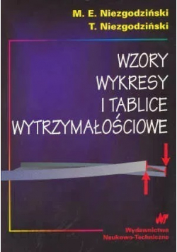 Wzory wykresy i tablice wytrzymałościowe