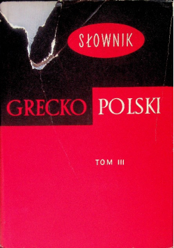 Słownik Grecko -Polski
