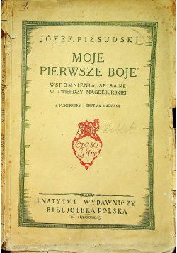 Moje pierwsze boje 1925 r